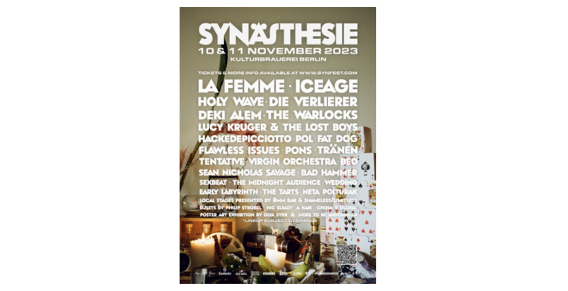 Tickets Synästhesie Festival 8, Early Bird in Berlin