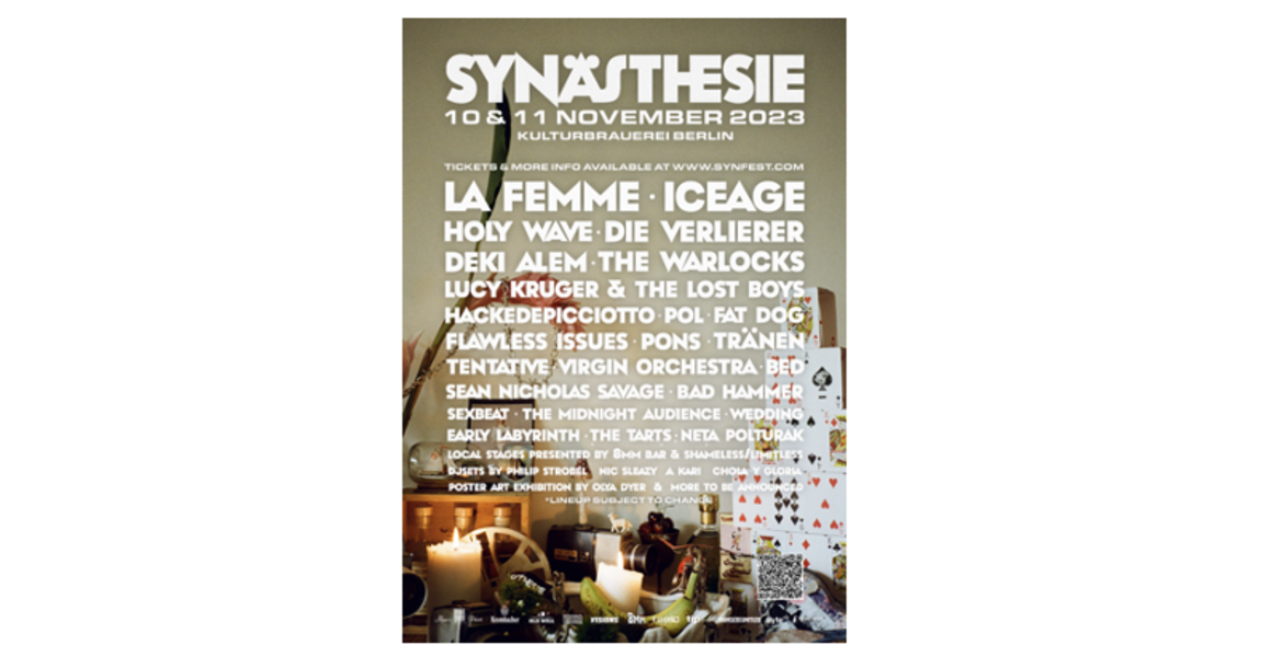 Tickets Synästhesie Festival 8, Regulär in Berlin