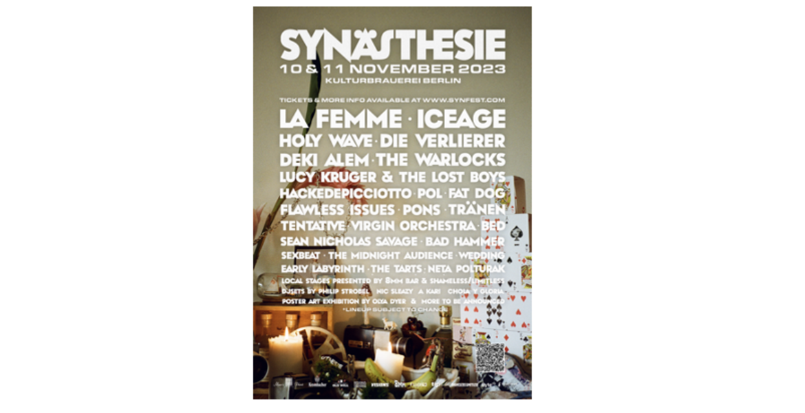 Tickets Synästhesie Festival 8, Deluxe Ticket in Berlin